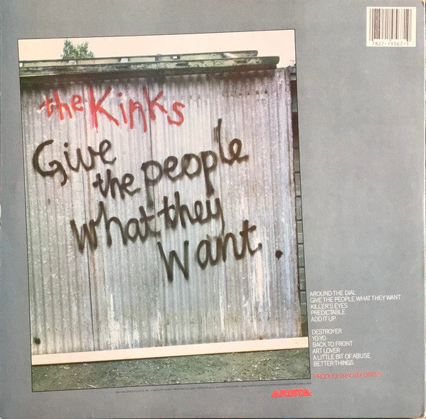 The Kinks - Give The People What They Want