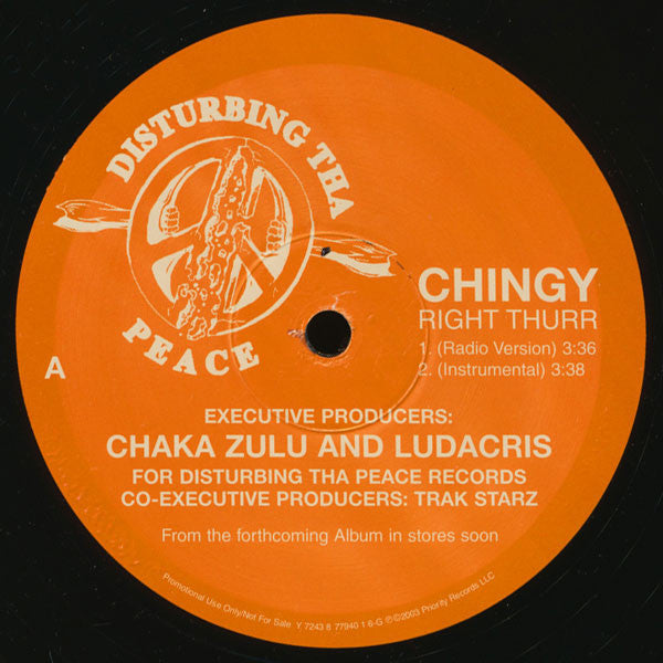 Chingy - Right Thurr / Mobb Wit Me