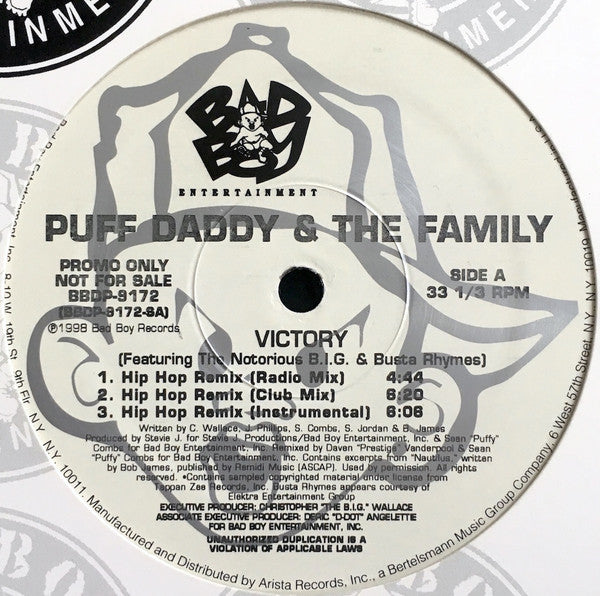 Puff Daddy & The Family - Victory
