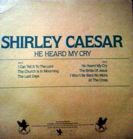 Shirley Caesar - He Heard My Cry
