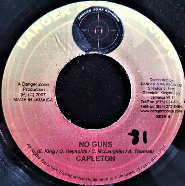 Capleton - No Guns / I'm Sorry