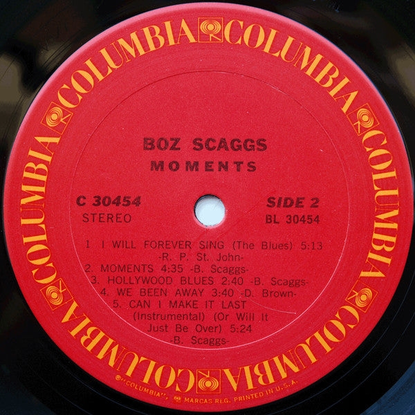 Boz Scaggs - Moments