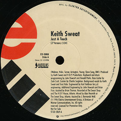 Keith Sweat - Just A Touch