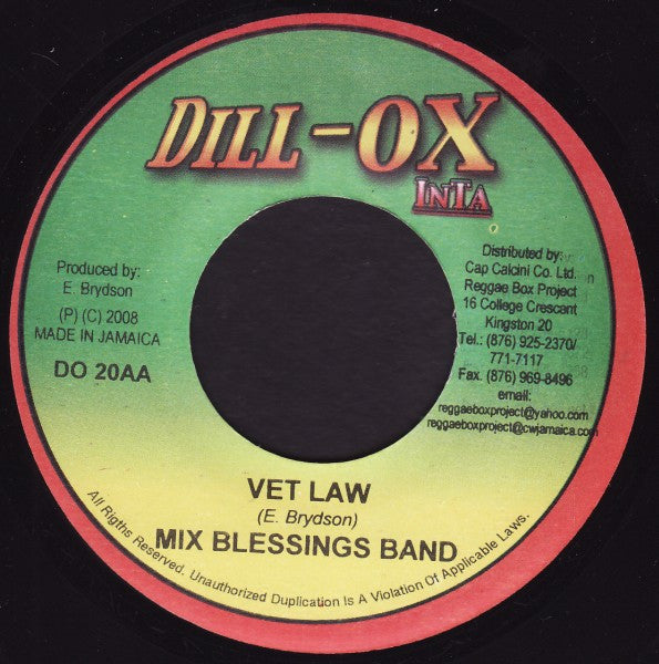 Sizzla - Rastah Man Chaaant / Vet Law