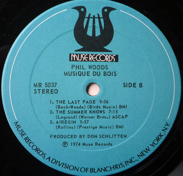 Phil Woods - Musique Du Bois