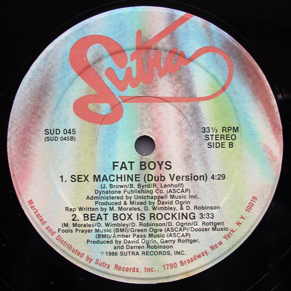 Fat Boys - Sex Machine