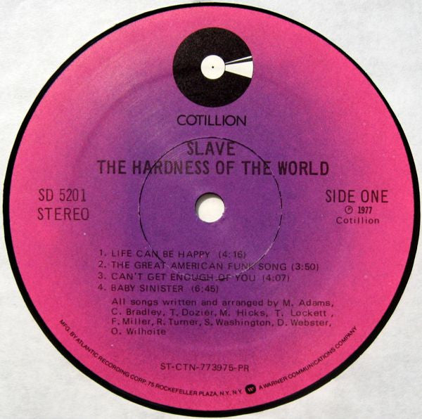 Slave - The Hardness Of The World