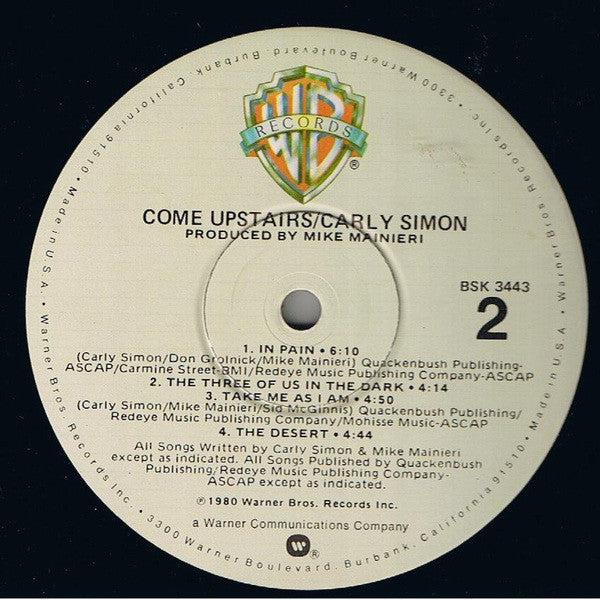 Carly Simon - Come Upstairs