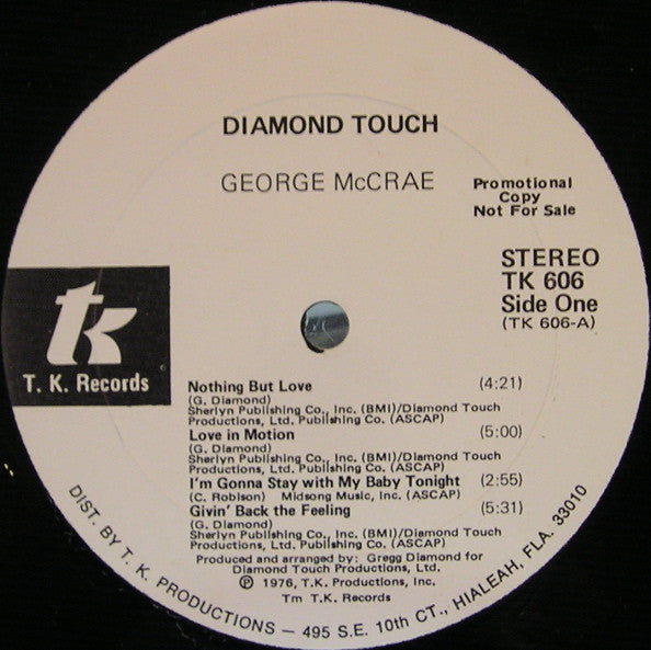 George McCrae - Diamond Touch