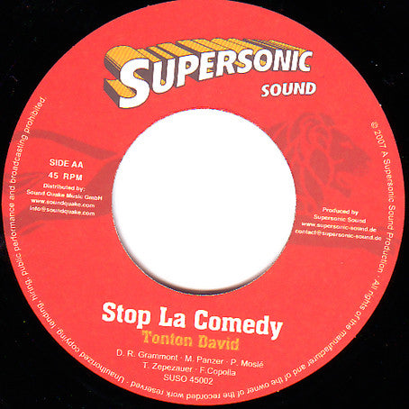 Junior Kelly - Try Me / Stop La Comedy