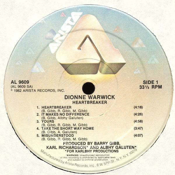 Dionne Warwick - Heartbreaker
