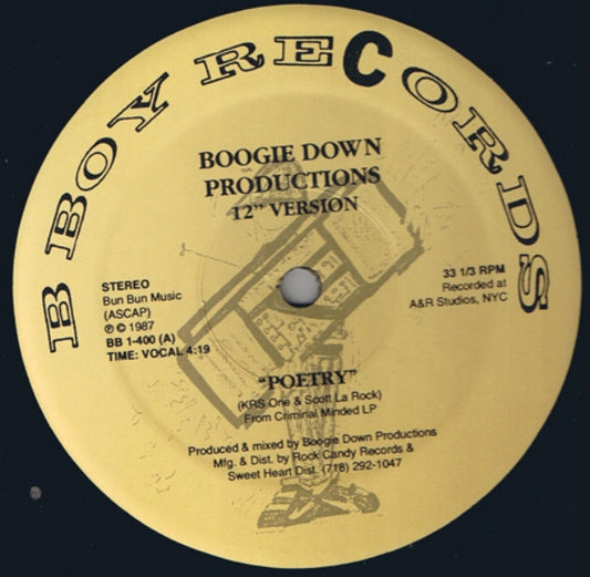 Boogie Down Productions - Poetry