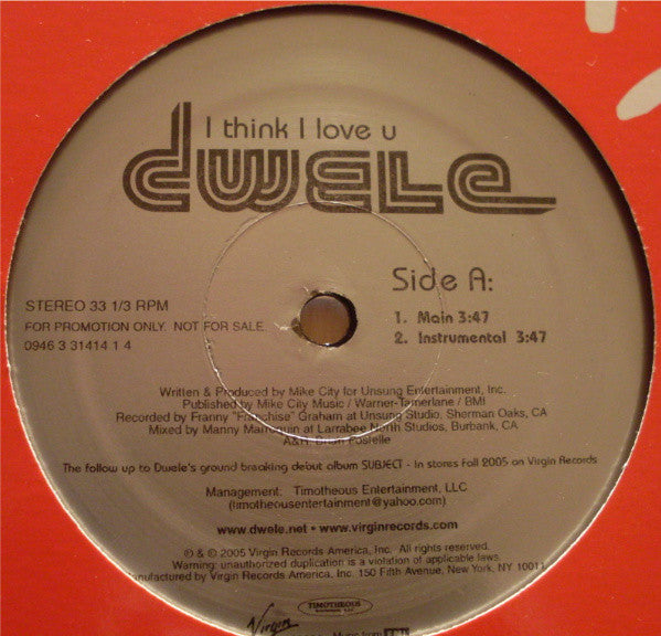 Dwele - I Think I Love U