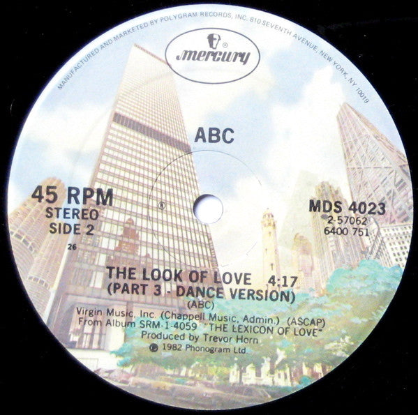 ABC - The Look Of Love (USA Remix - Dub Version)