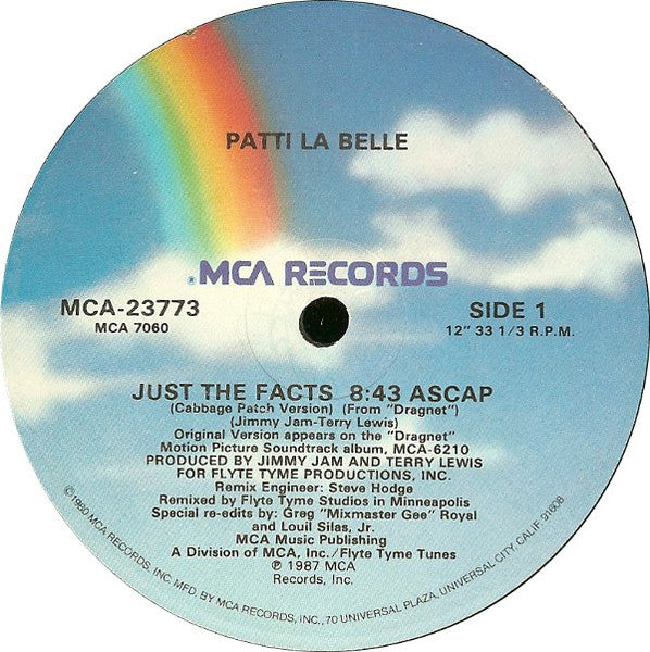 Patti LaBelle - Just The Facts