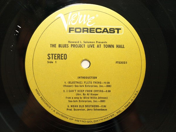 The Blues Project - Live At Town Hall