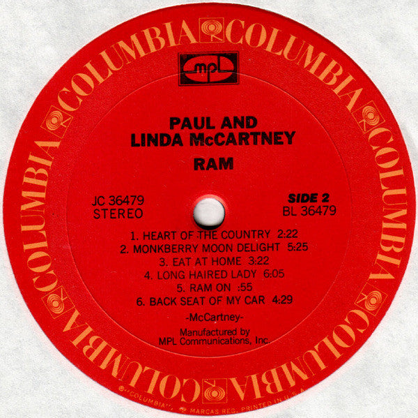 Paul & Linda McCartney - Ram