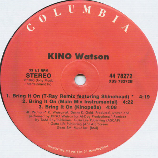 Kino Watson - Bring It On