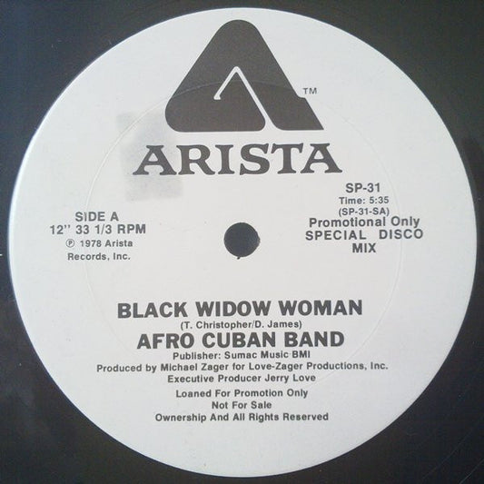 Love Childs Afro Cuban Blues Band - Black Widow Woman