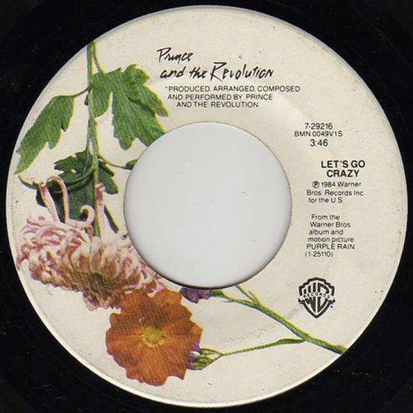 Prince And The Revolution - Let's Go Crazy / Erotic City