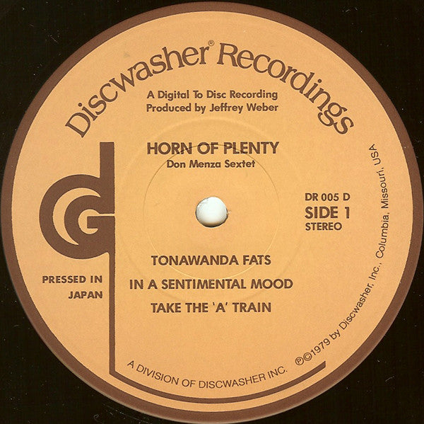 Don Menza - Horn Of Plenty