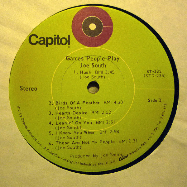 Joe South - Games People Play