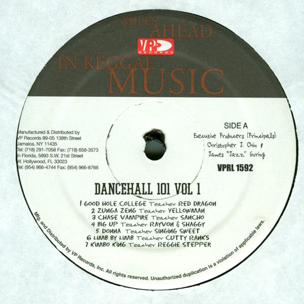 Various - Dancehall 101 Vol. 1