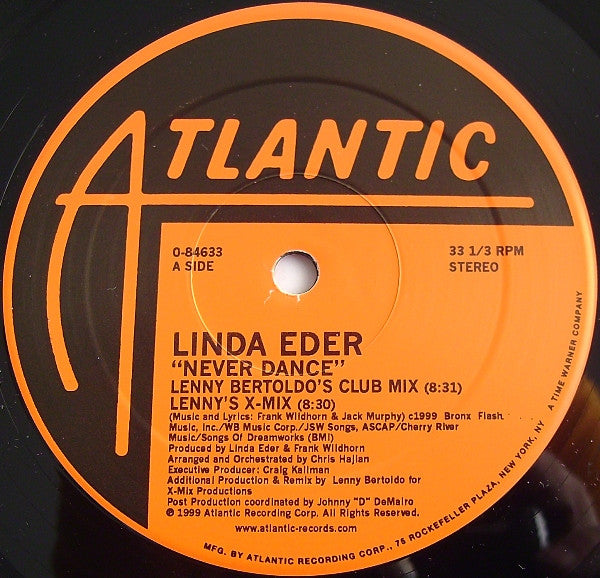 Linda Eder - Never Dance / Something To Believe In