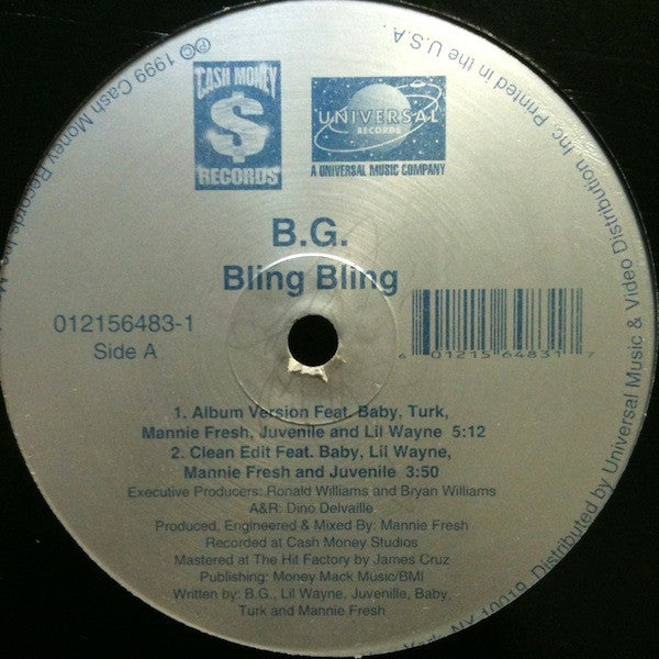B.G. - Bling Bling