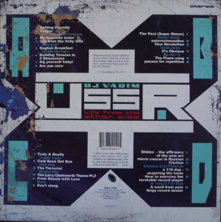 DJ Vadim - U.S.S.R. Life From The Other Side