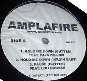 Amplafire - Hold Me Down / Pause / Out In These Streets