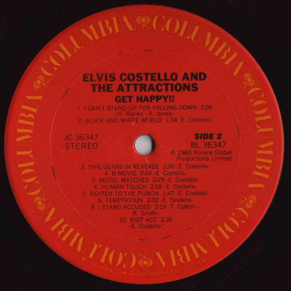 Elvis Costello & The Attractions - Get Happy!!