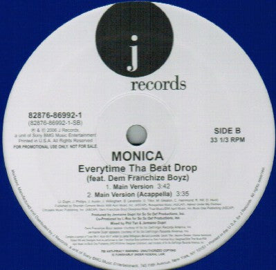 Monica - Everytime Tha Beat Drop