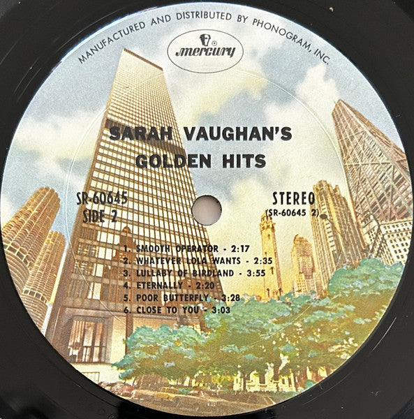 Sarah Vaughan - Sarah Vaughan's Golden Hits