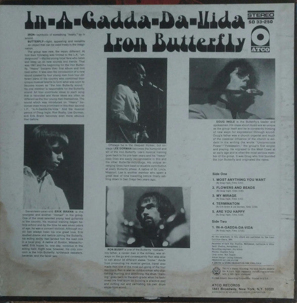 Iron Butterfly - In-A-Gadda-Da-Vida