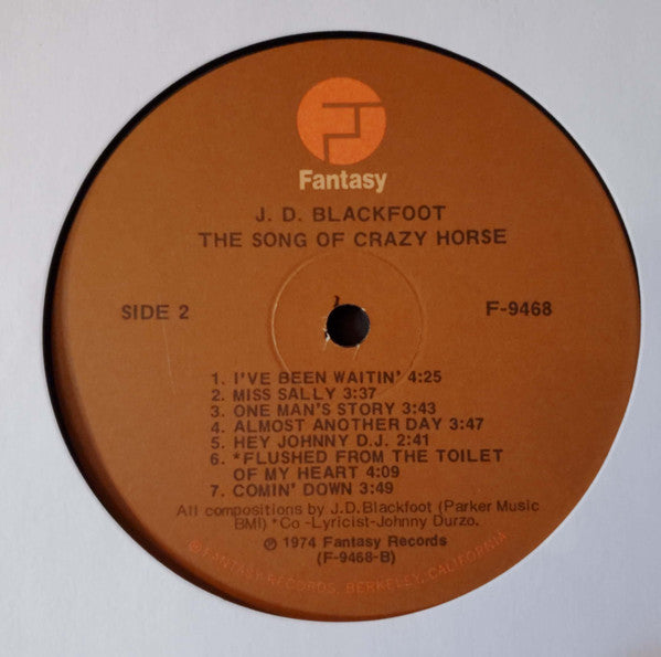 J. D. Blackfoot - The Song Of Crazy Horse