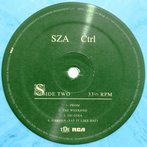 SZA - Ctrl [TEAL MARBLE]