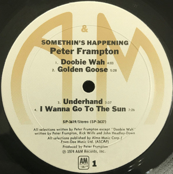 Peter Frampton - Somethin's Happening