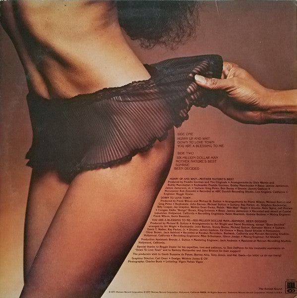 The Originals - Down To Love Town