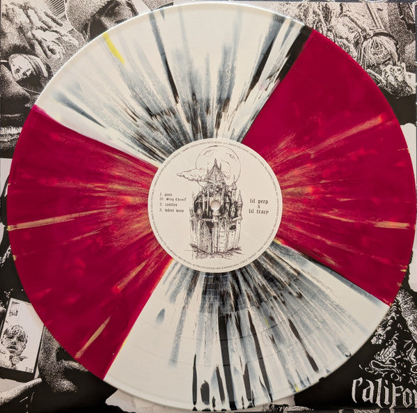 Lil Peep x Lil Tracy - Castles I / Castles II [9th Anniversary Edition, Quad-Split Red/Yellow Splatter & White/Black Splatter]