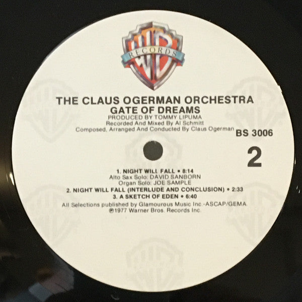 The Claus Ogerman Orchestra - Gate Of Dreams