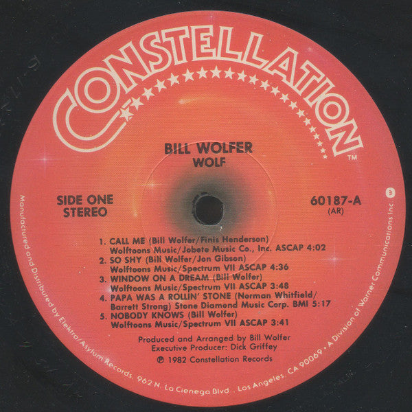 Bill Wolfer - Wolf