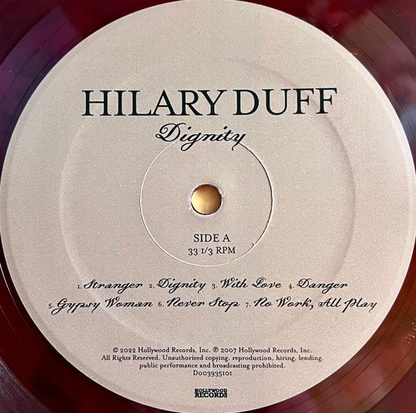 Hilary Duff - Dignity