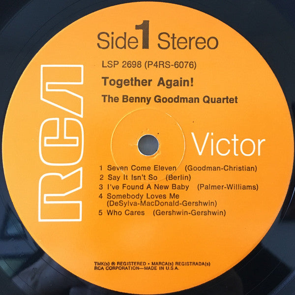 The Benny Goodman Quartet - Together Again