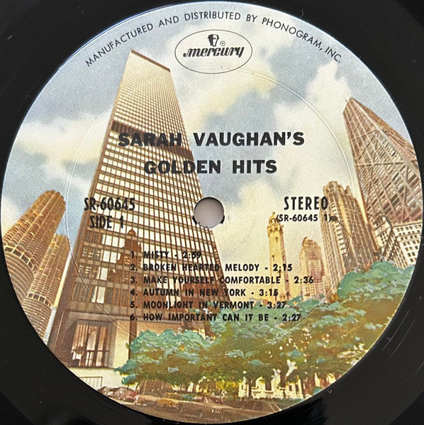Sarah Vaughan - Sarah Vaughan's Golden Hits