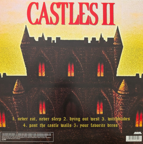 Lil Peep x Lil Tracy - Castles I / Castles II [9th Anniversary Edition, Quad-Split Red/Yellow Splatter & White/Black Splatter]