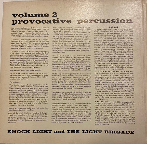 Enoch Light And The Light Brigade - Provocative Percussion Volume 2