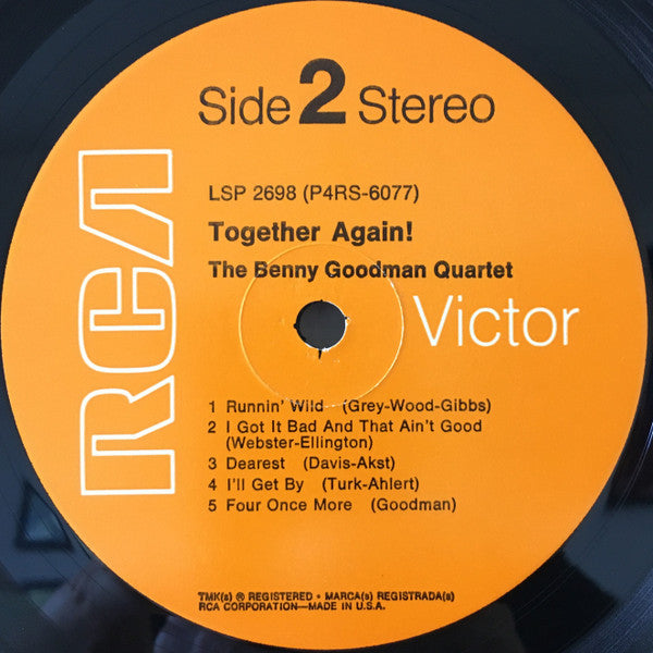 The Benny Goodman Quartet - Together Again