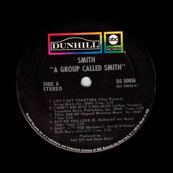 Smith (3) - A Group Called Smith