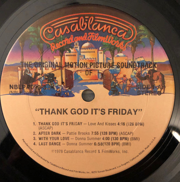 Various - Thank God It's Friday (The Original Motion Picture Soundtrack)